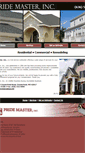 Mobile Screenshot of pridemasterinc.com